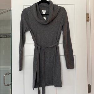 Motherhood Maternity Gray Cowl neck Sweater NWT